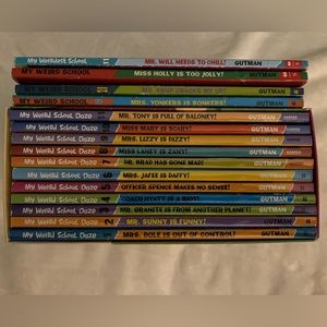 My Weird School Daze 12 Book box set plus 4 more books.